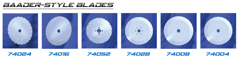 Baader Blades for Seafood