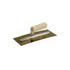 Hyde Tools 18515 11” x 4-1/2” Curved Finishing Trowel, Golden SS