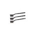 Hyde Tools 46650 Mini Brushes, Stainless Steel (3)