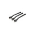 Hyde Tools 46650 Mini Brushes, Stainless Steel (3)