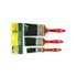 Richard 80000 1'' - 2'' - 3'' straight paint brush, PAINT BRUSHES SET series. Polyester, plastic handle.
